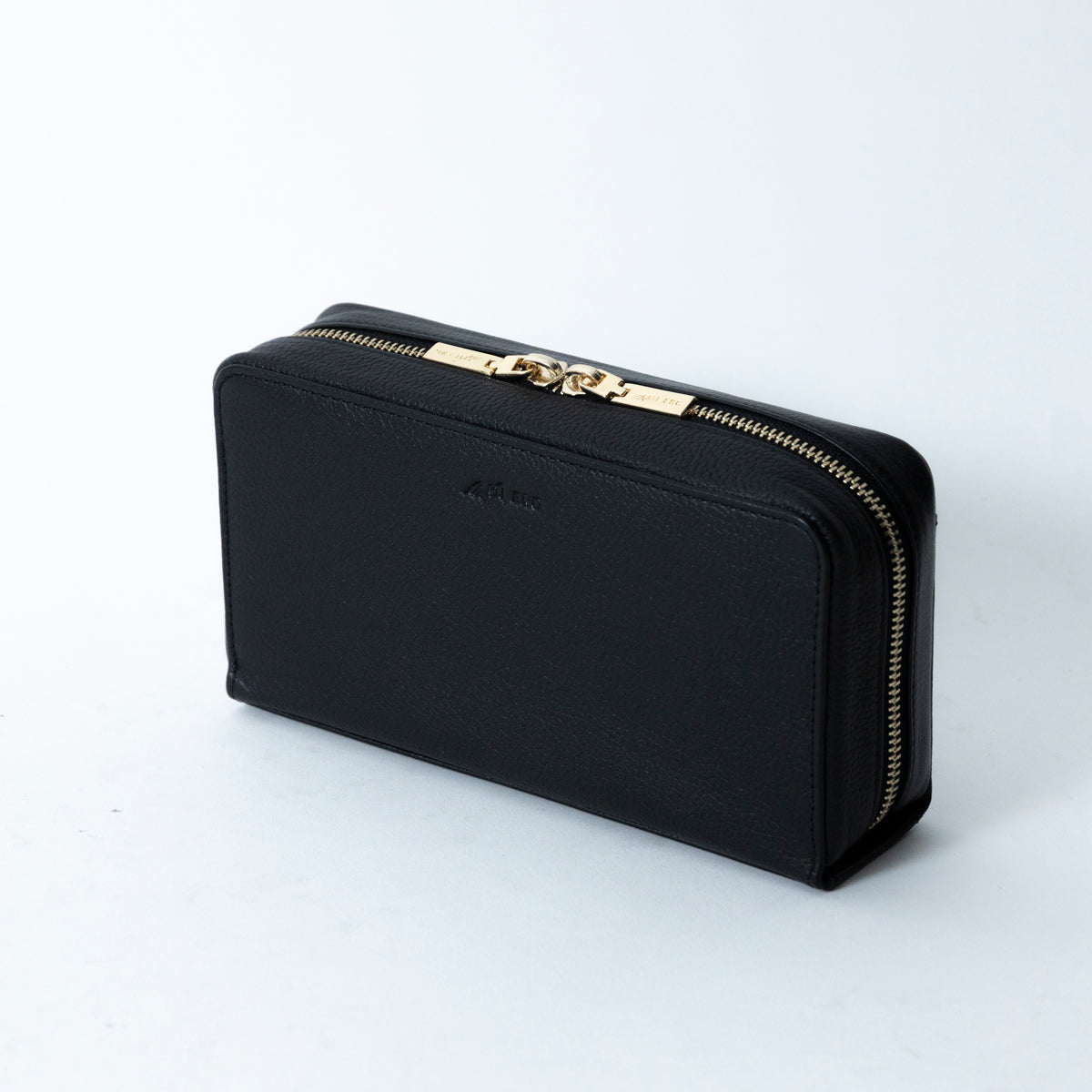 Genuine leather multi-functional shoulder pouch