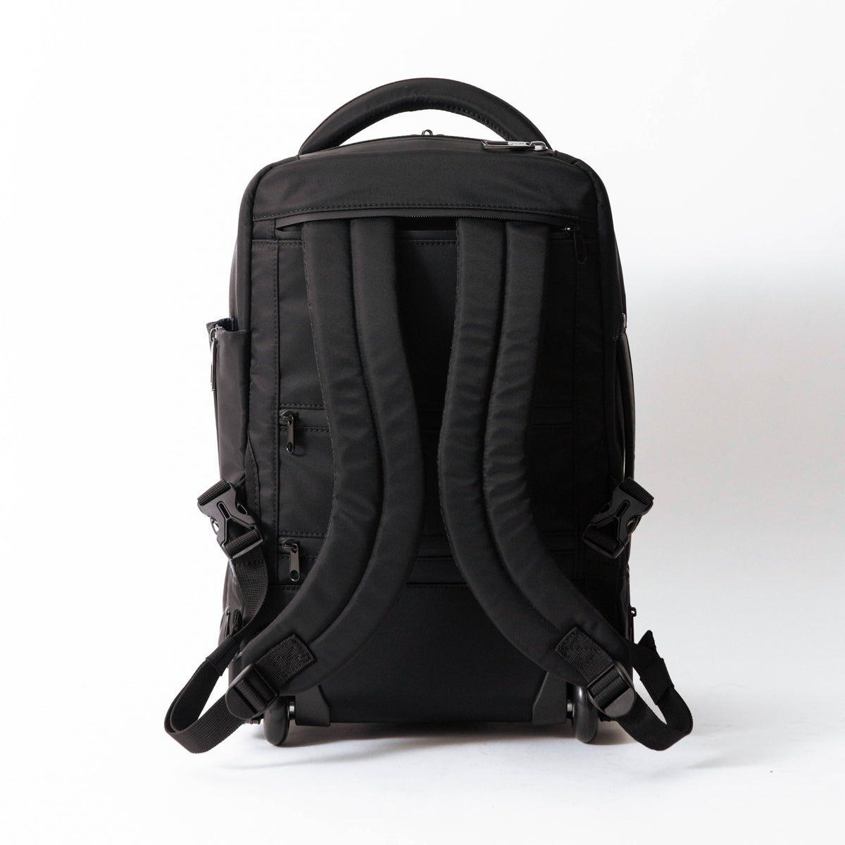 Rain-resistant two-wheeled backpack carry, size S