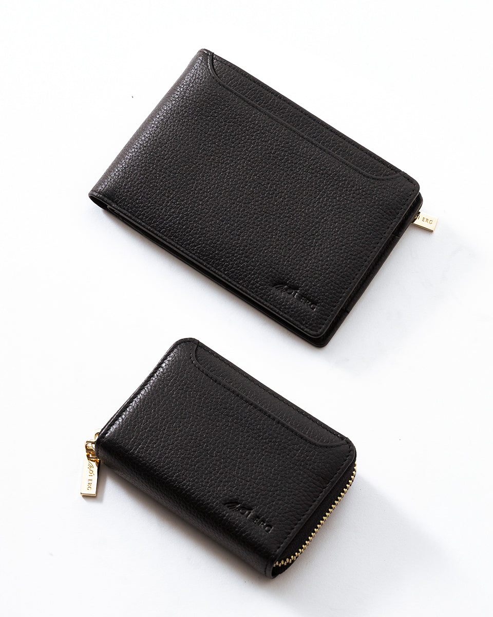 本革5ヵ国財布＆コインケース
