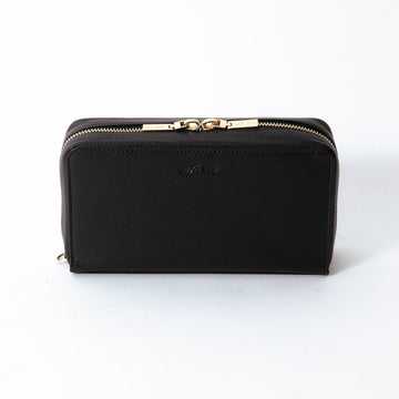 本革多機能ショルダーポーチ